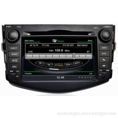 Ouchuangbo Car Radio DVD for Toyota RAV4 (2009-2012) S100 Platform 3G Wifi Bluetooth Audio